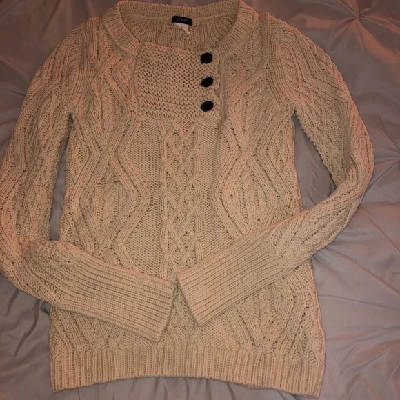 J. Crew Sweaters - J crew cream sweater Xs